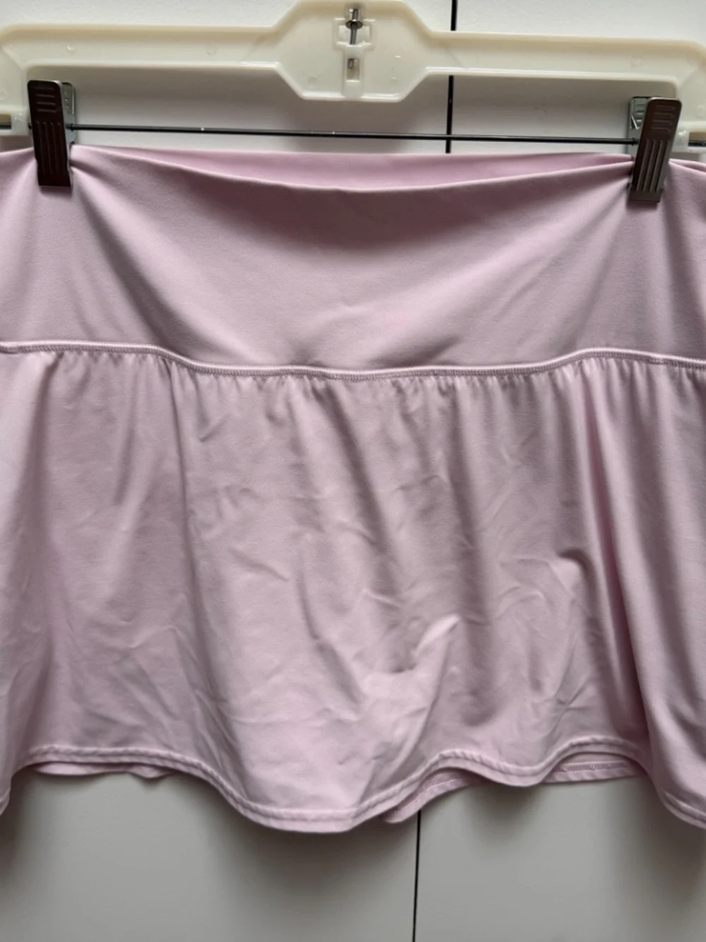 Lululemon Align tennis skirt, pale pink, with shorts liner, size 14